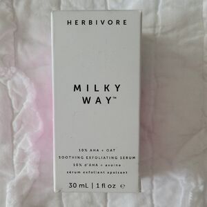Herbivore Botanicals Milky Way 10% AHA + OAT Soothing Exfoliating Serum NWT